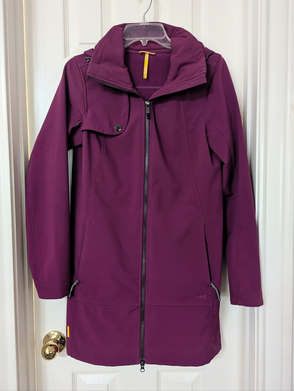 Lole Water Resistant Softshell Long Jacket